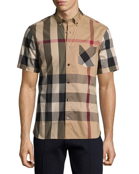 burberry short shirt